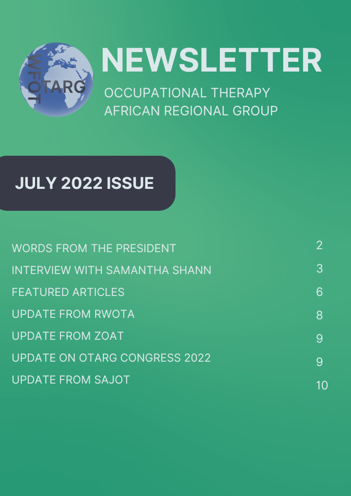 OTARG Newsletter July 2022