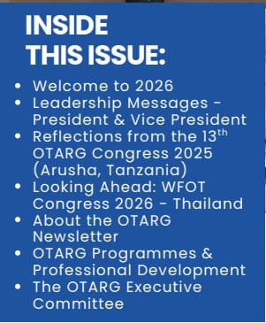 OTARG Newsletter January 2026